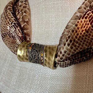 Unique and Bold Scarf/Bandana Slide